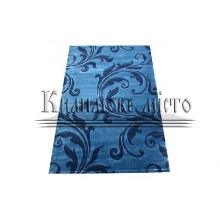 Polyester carpet KARNAVAL 532 BLUE/D.BLUE - высокое качество по лучшей цене в Украине.
